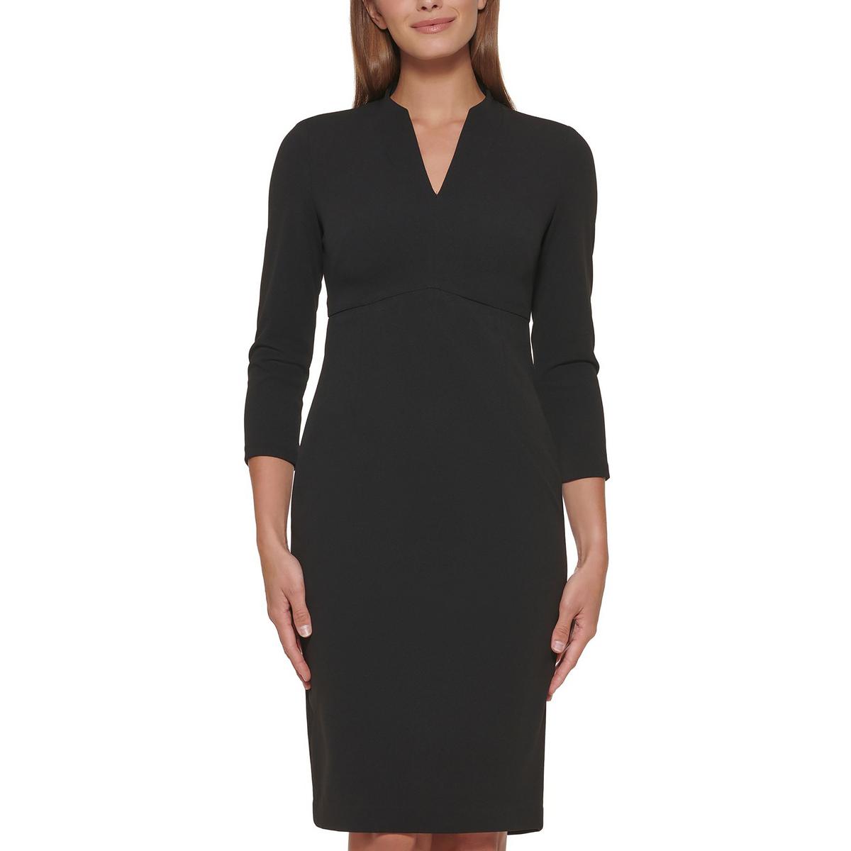Женское облегающее платье с разрезом по низу от Calvin Klein Petites BHFO 6477