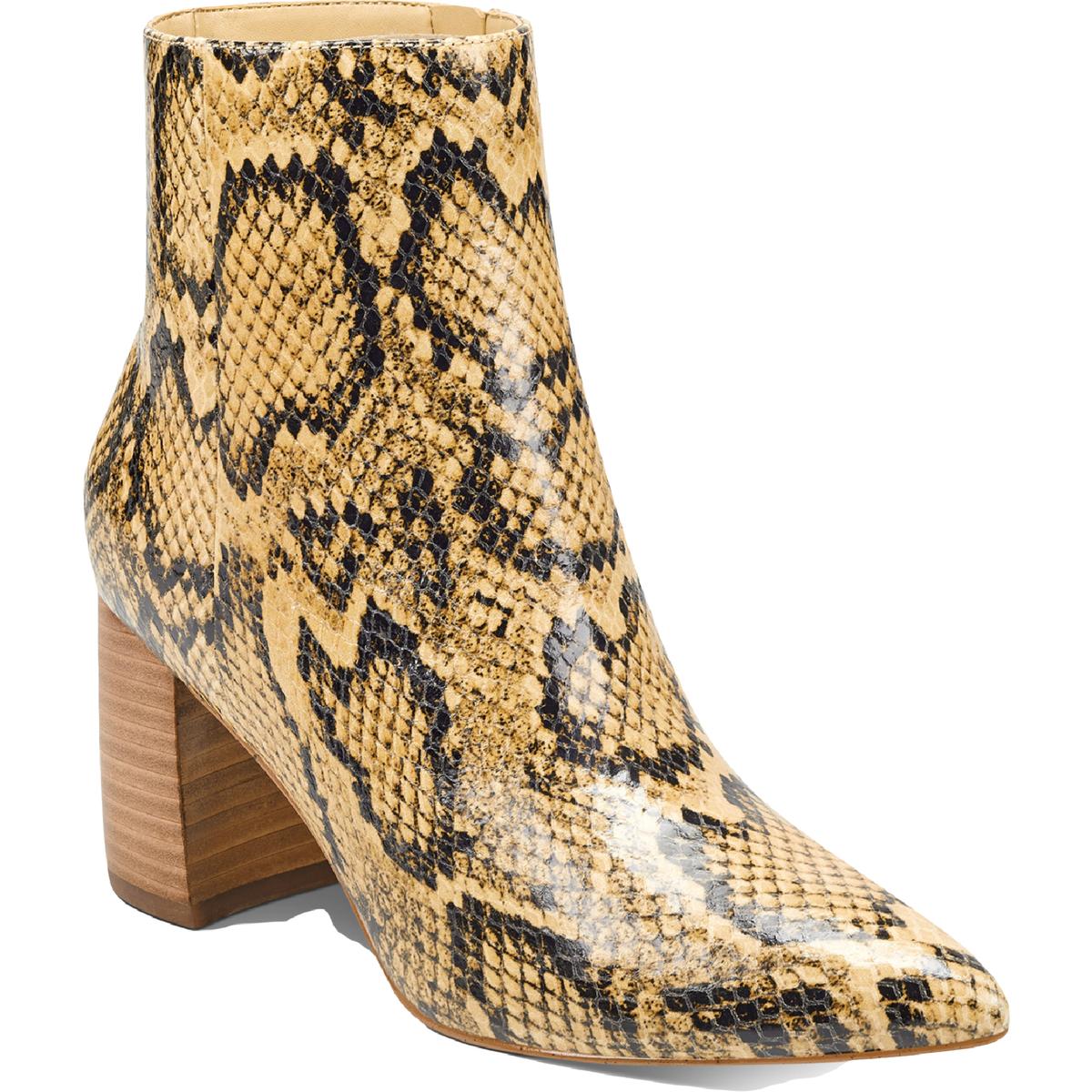 Marc fisher 2024 retire booties snakeskin