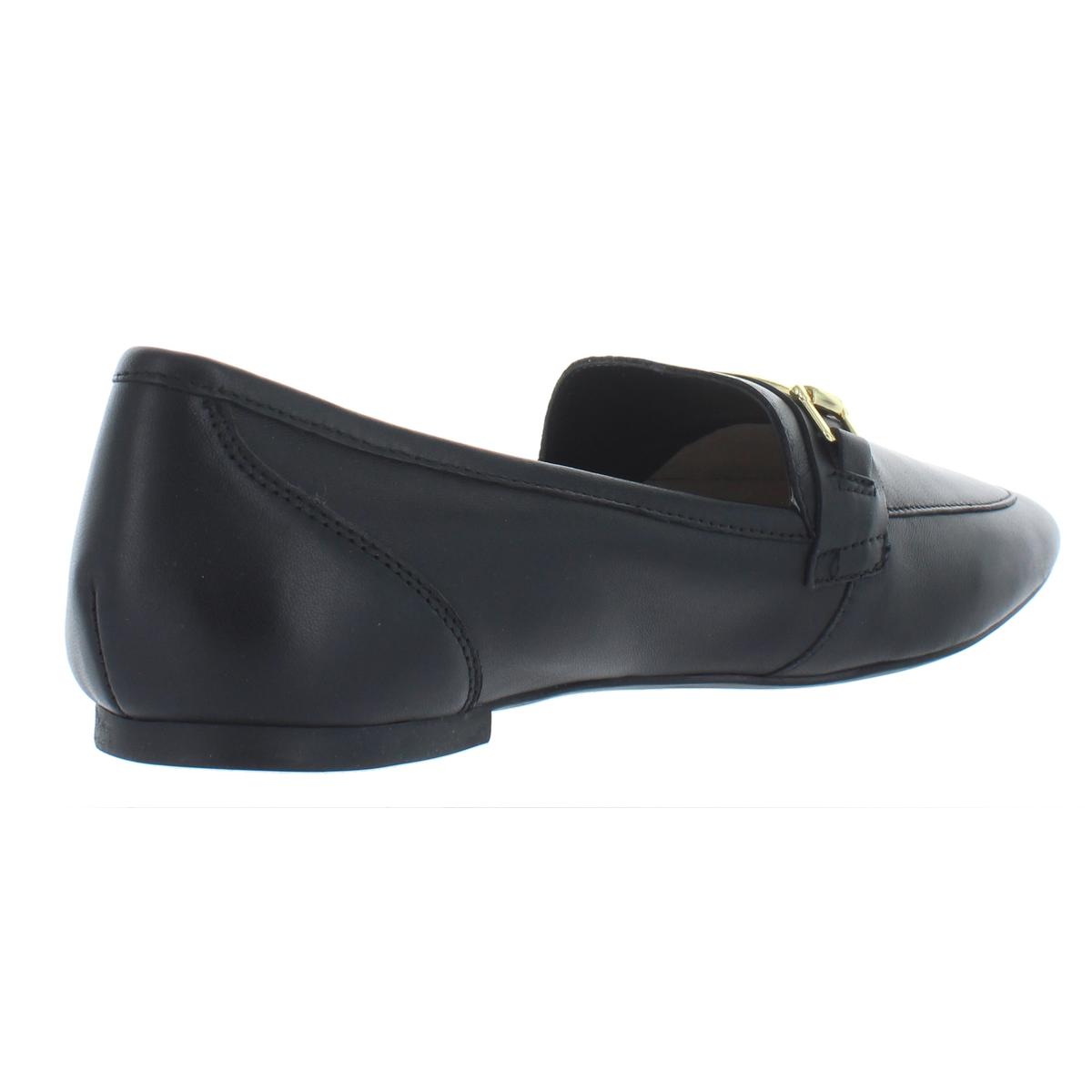 INC Womens Oleena Metallic Leather Slip On Loafers Flats BHFO 6692 eBay