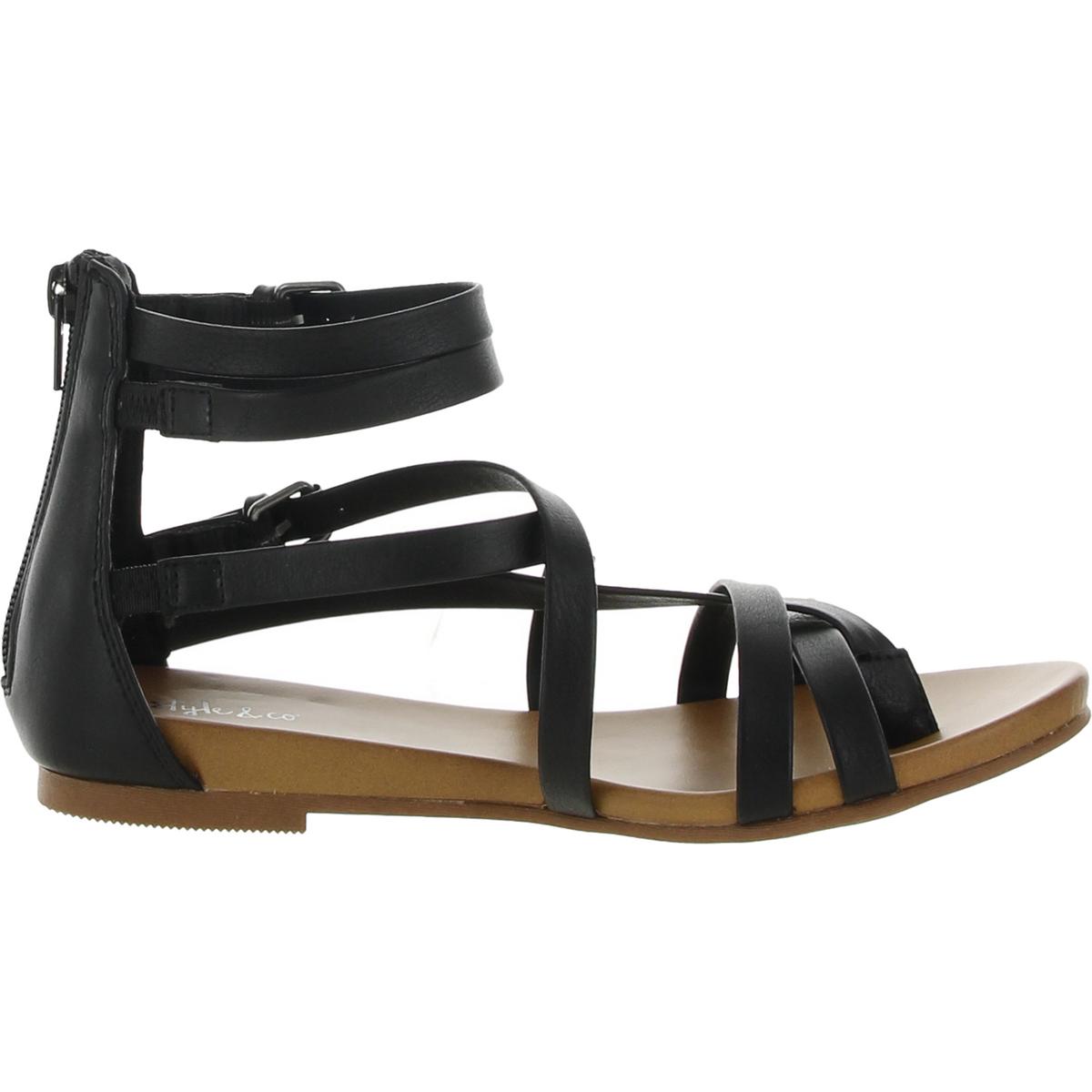 Style & Co. Womens Chelseaa Toe Loop Wedge Sandals Shoes BHFO 4213 - Picture 5 of 6