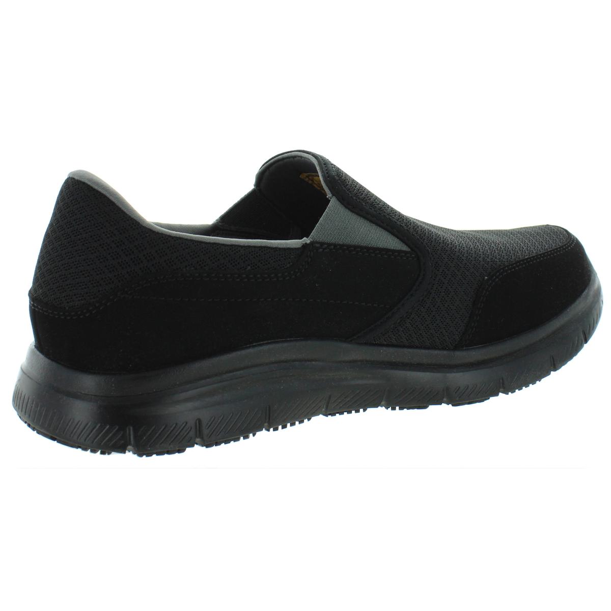 Skechers Mens Black Slip Resistant Casual Shoes 13 Wide (E) BHFO 7462 ...