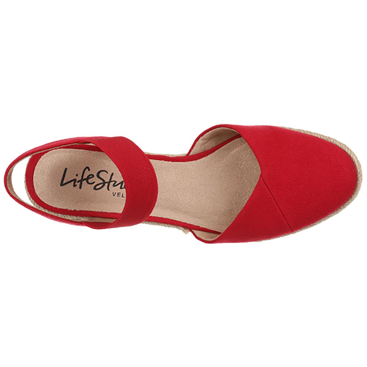 LifeStride Womens Kimmie Ankle Strap Closed Toe Wedge Sandals Shoes BHFO 0231 - Picture 22 of 28