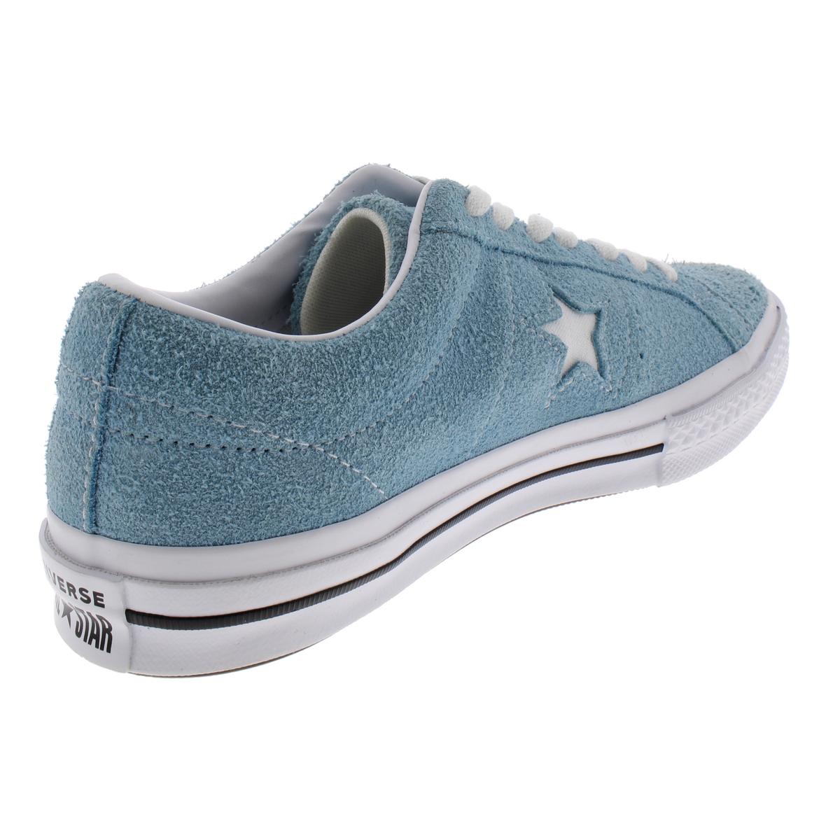 Converse Mens One Star Ox Blue Suede Skate Shoes Sneakers 8 Medium (D) BHFO 8306 888755697436 | eBay