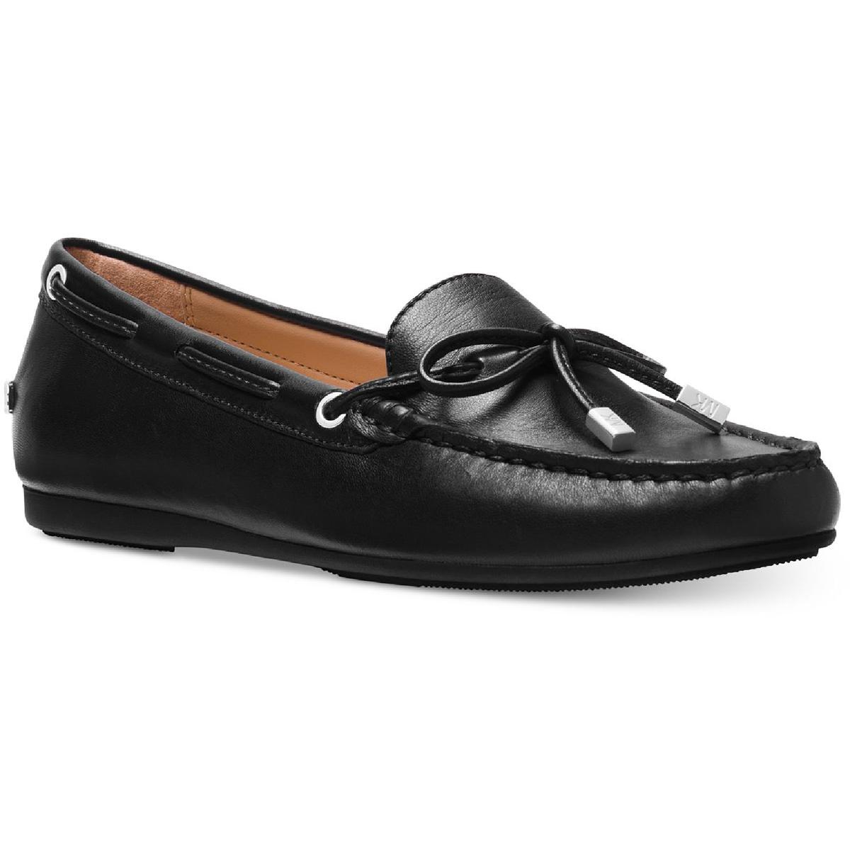 Michael Kors Sutton Shoes Black Leather Tie Sz 9 M for sale online | eBay