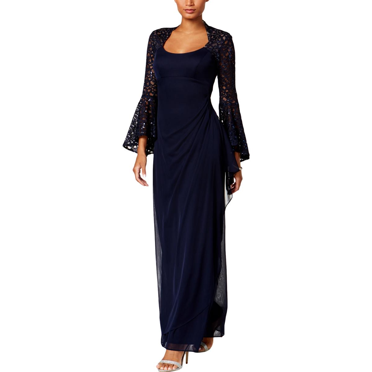 xscape lace gown