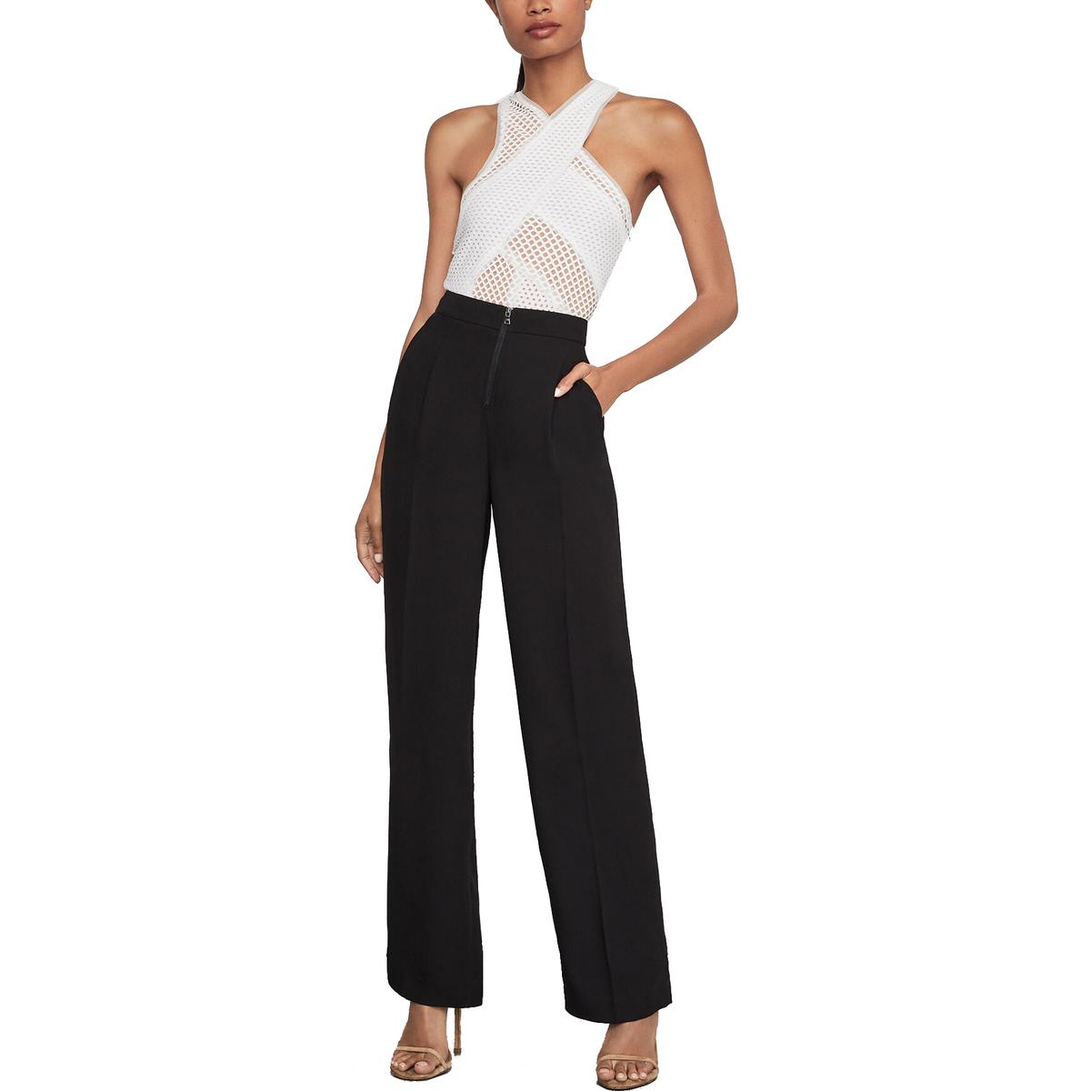 womens black high waisted dress pants