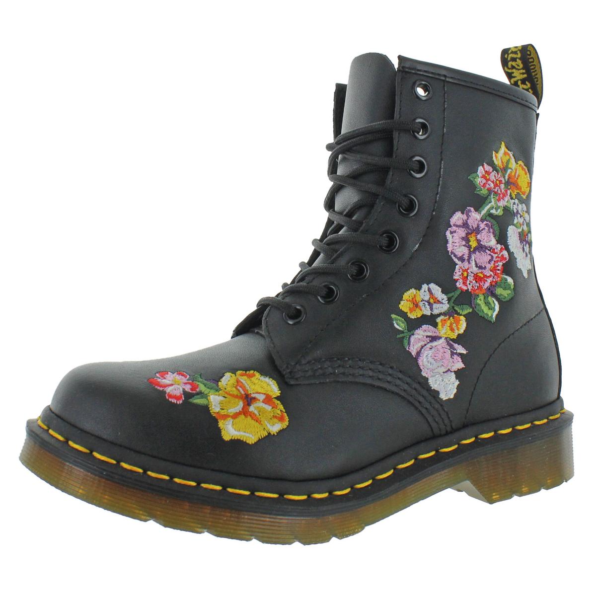 Dr. Martens Womens 1460 Vonda II Black Ankle Boots 6 Medium (B,M) BHFO ...