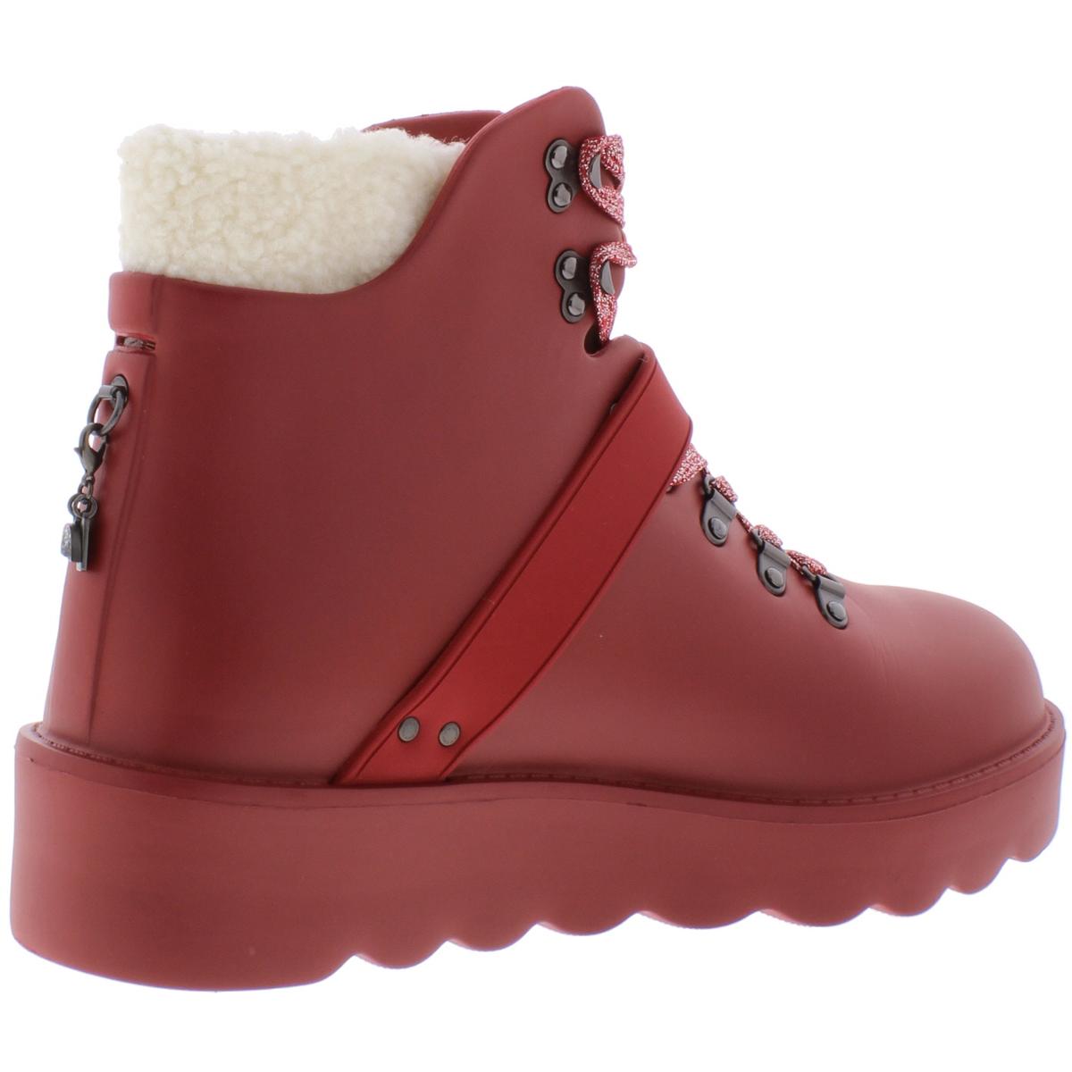 rain and hiking boots