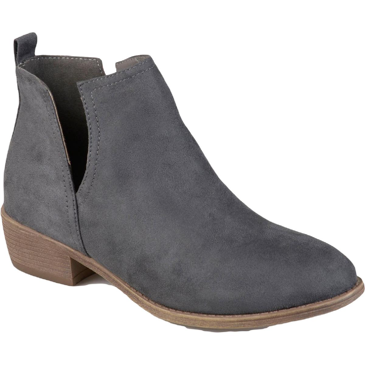 Женские ботильоны Rimi серого цвета из коллекции Journee Collection Shoes 9 Medium (B,M) BHFO 6572