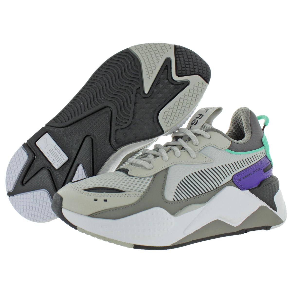 Puma Boys RSX Tracks Jr Gray Sneakers Shoes 4.5 Medium (D) Big Kid BHFO ...