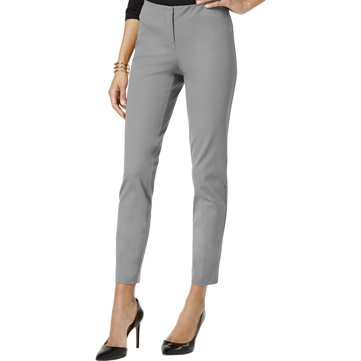 Alfani Womens Pants Gray 8 Cotton/Rayon/Spandex BHFO 0475 | eBay