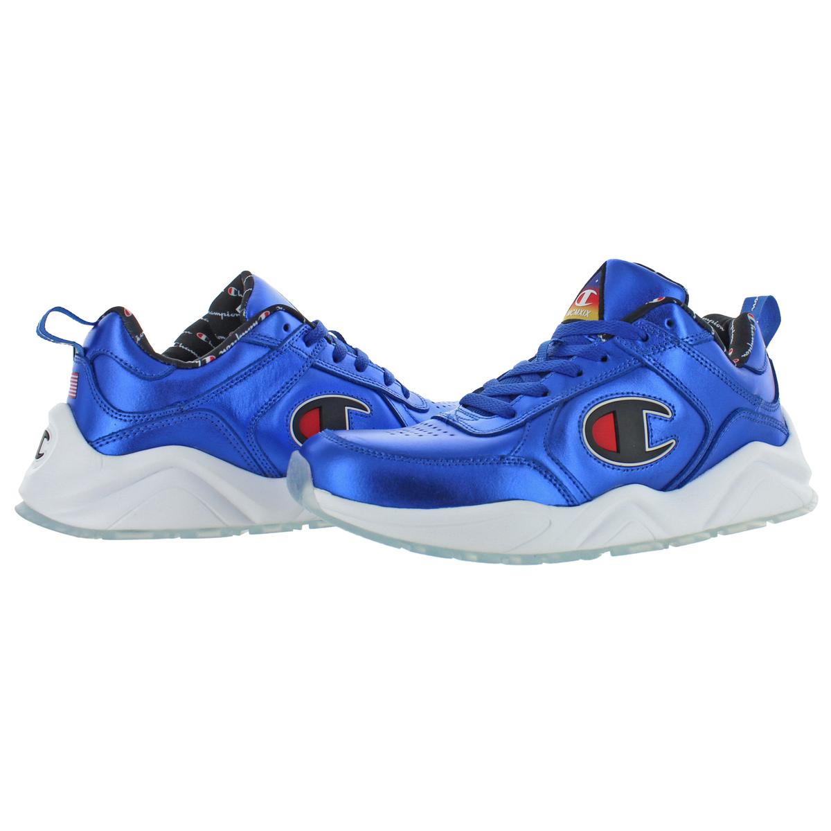 champion shoes black and blue