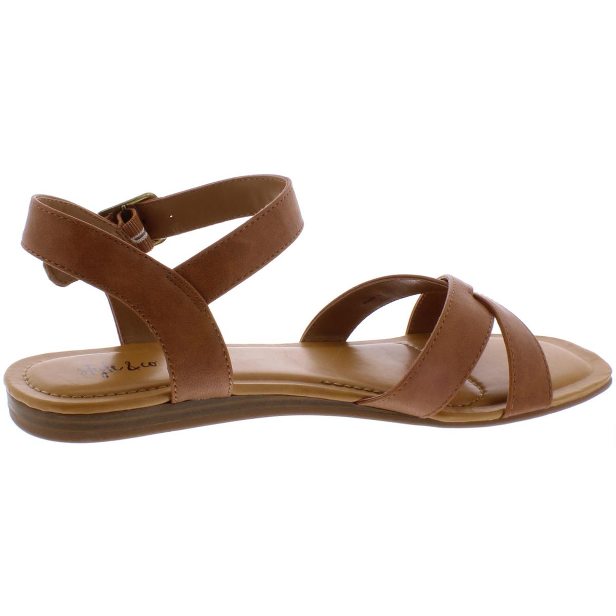 bcbg criss cross flat sandals