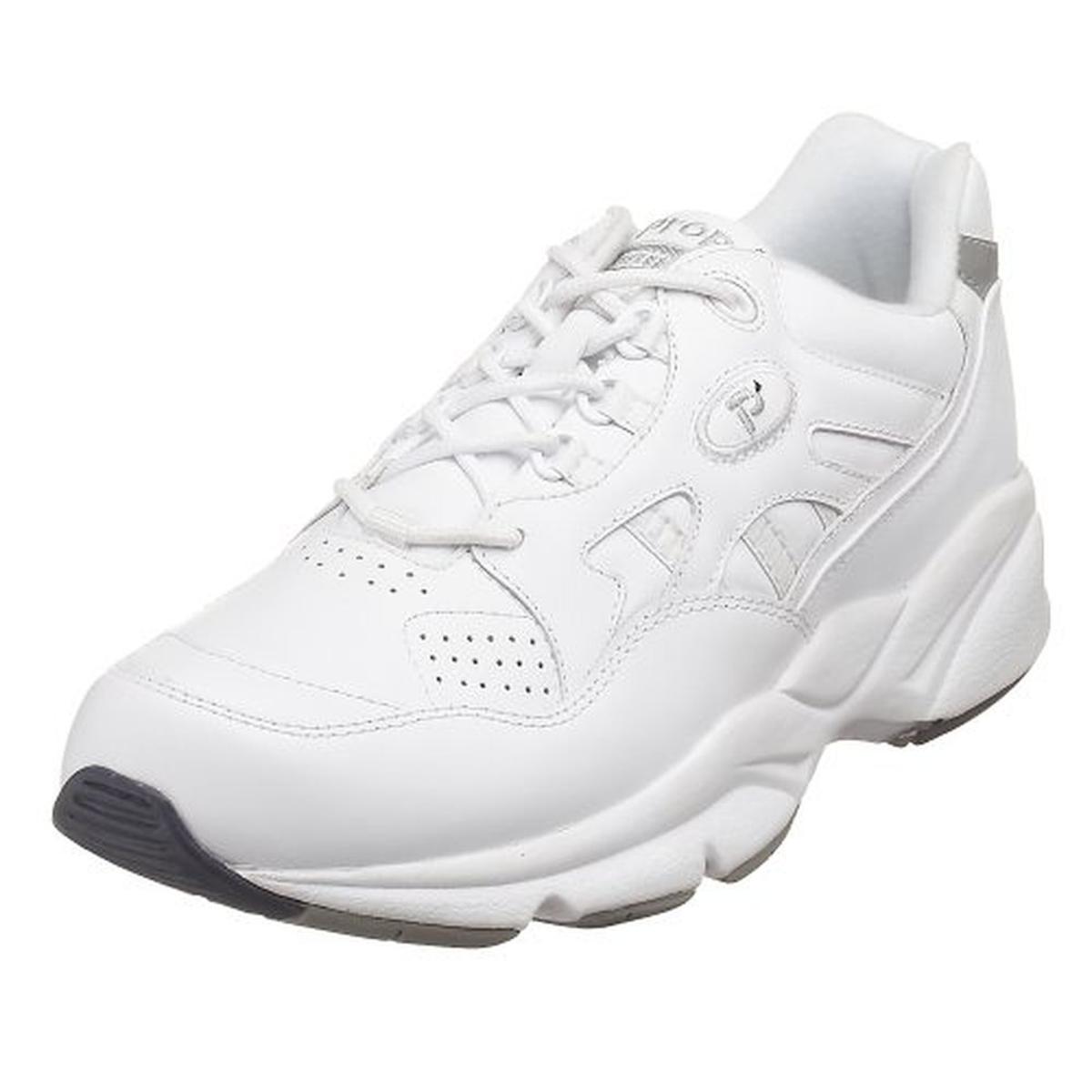 Propet Mens Stability White Walking Shoes 11 Extra Wide (E+, WW) BHFO ...