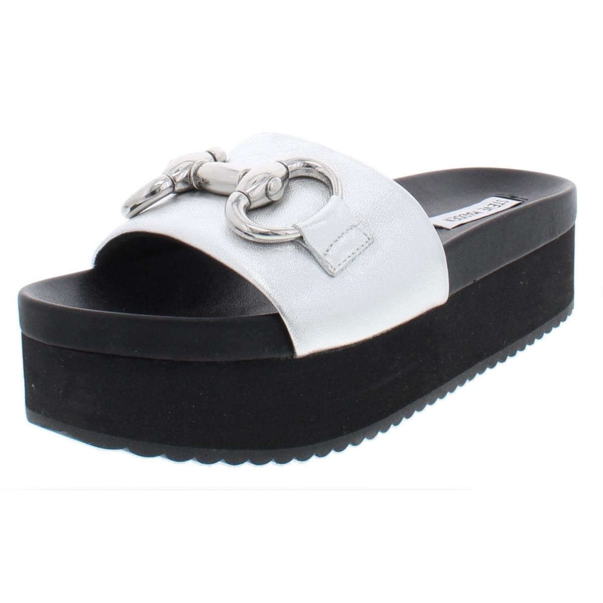 Steve Madden Womens Open Toe Slide Sandals Platforms | eBay
