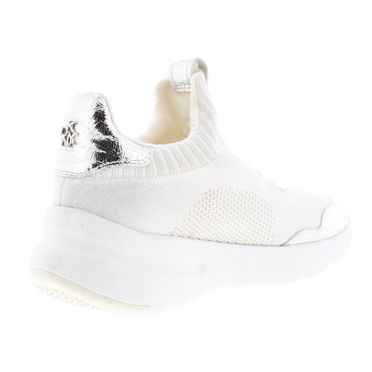 dkny white trainers womens
