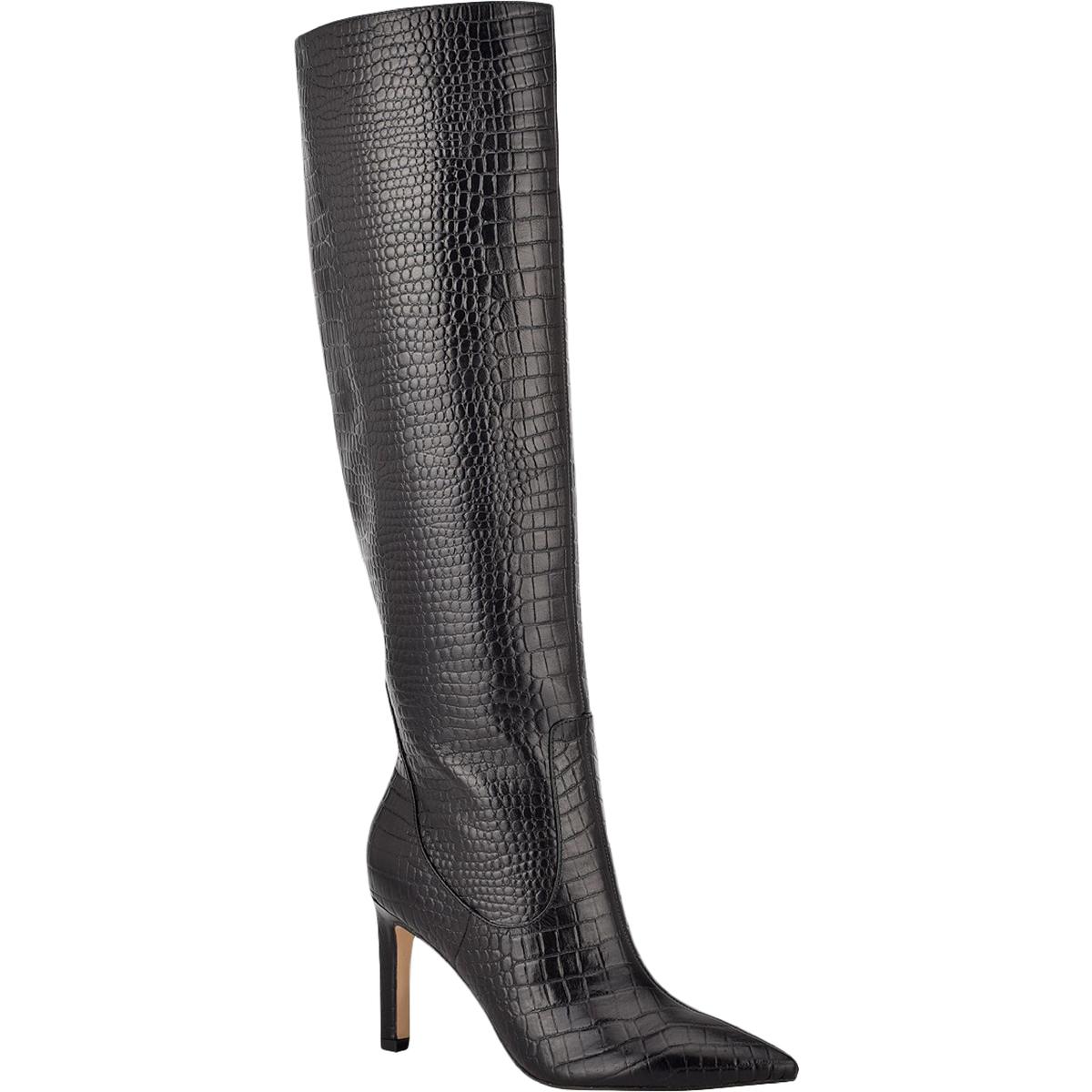 nine west croc boots