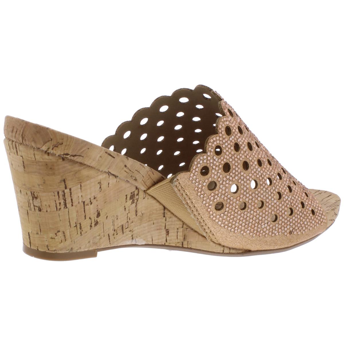white mountain embellished sandals