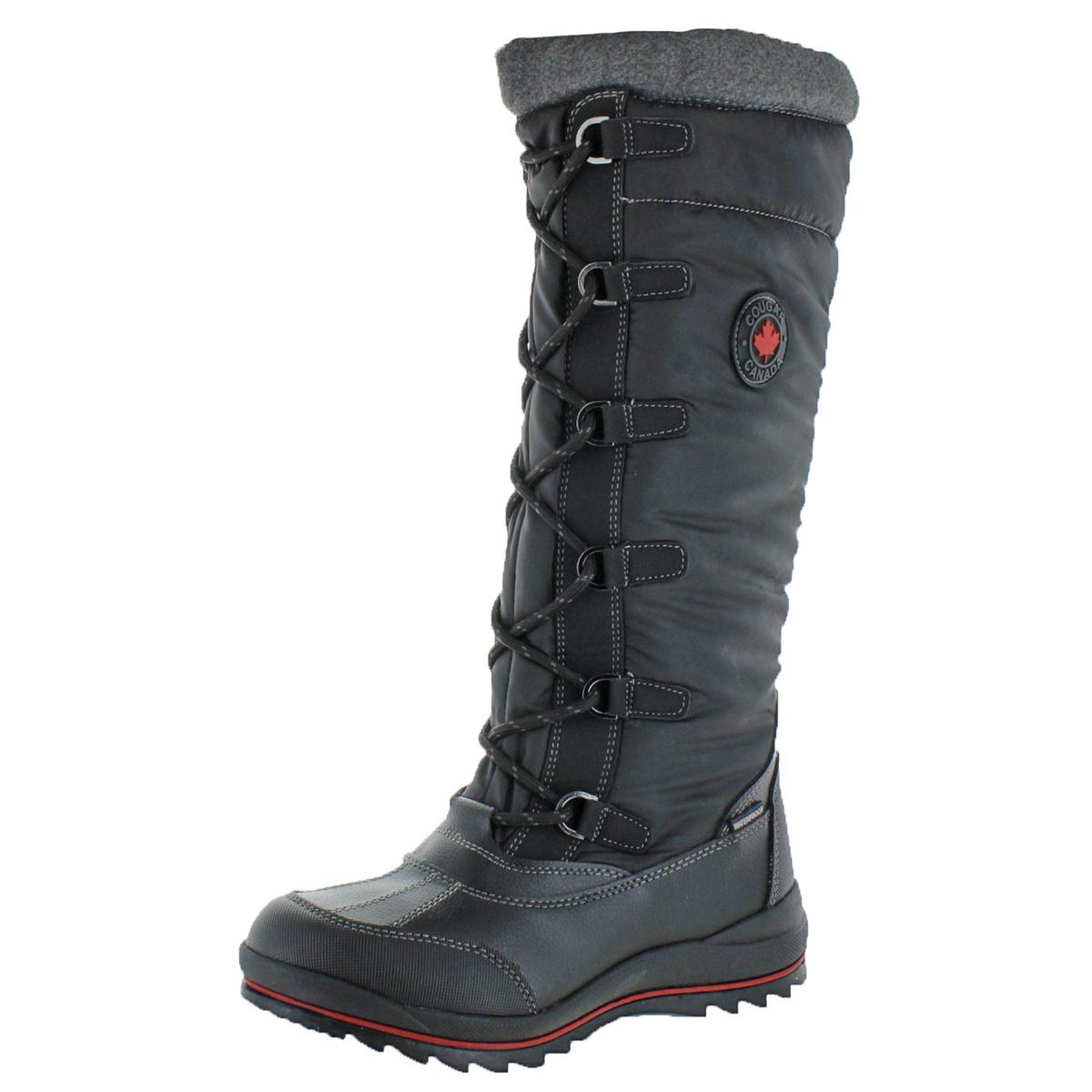 cougar women's waterproof insulated suede tall boots