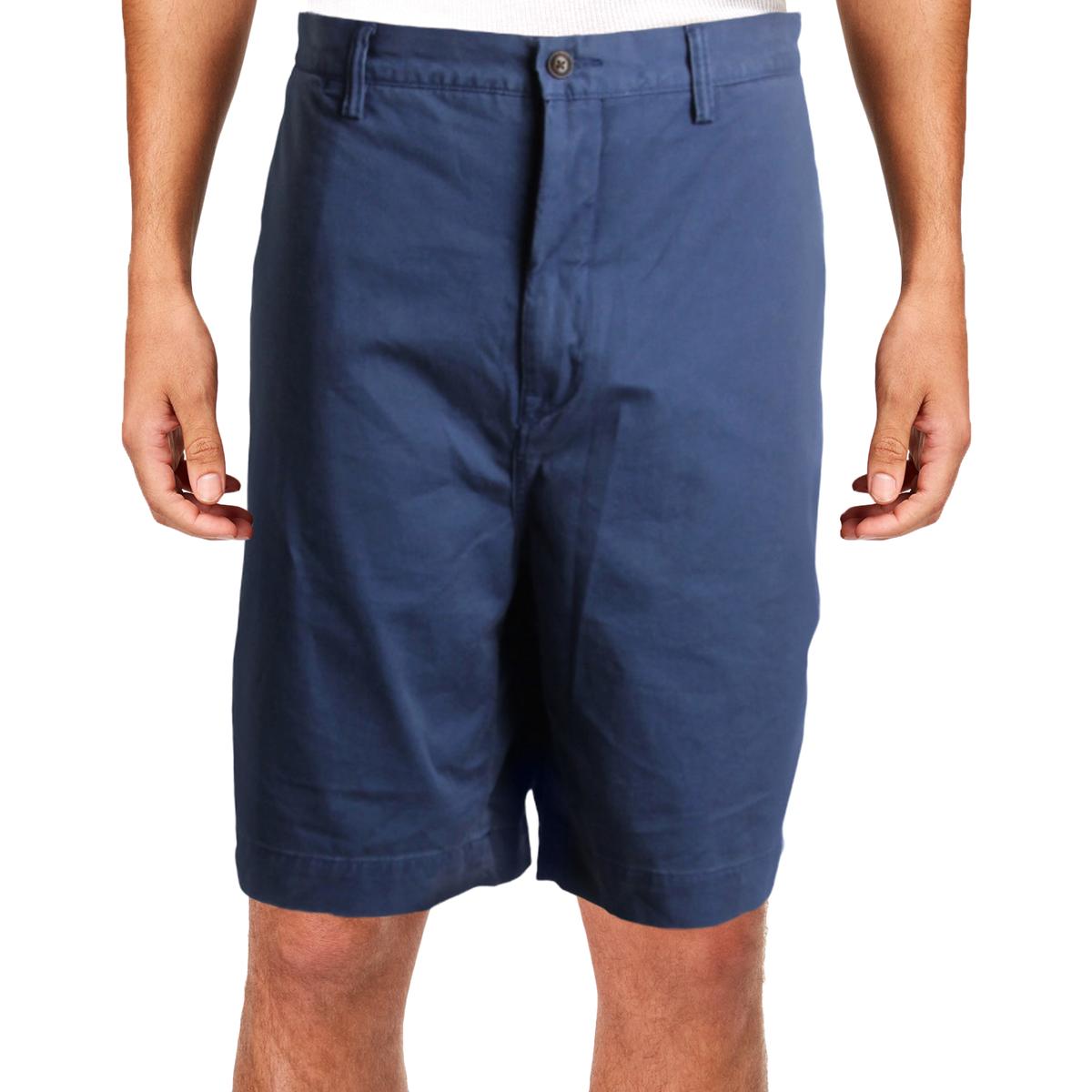 Polo Ralph Lauren Mens Navy Faded Classic Fit Khaki, Chino Shorts 42 ...