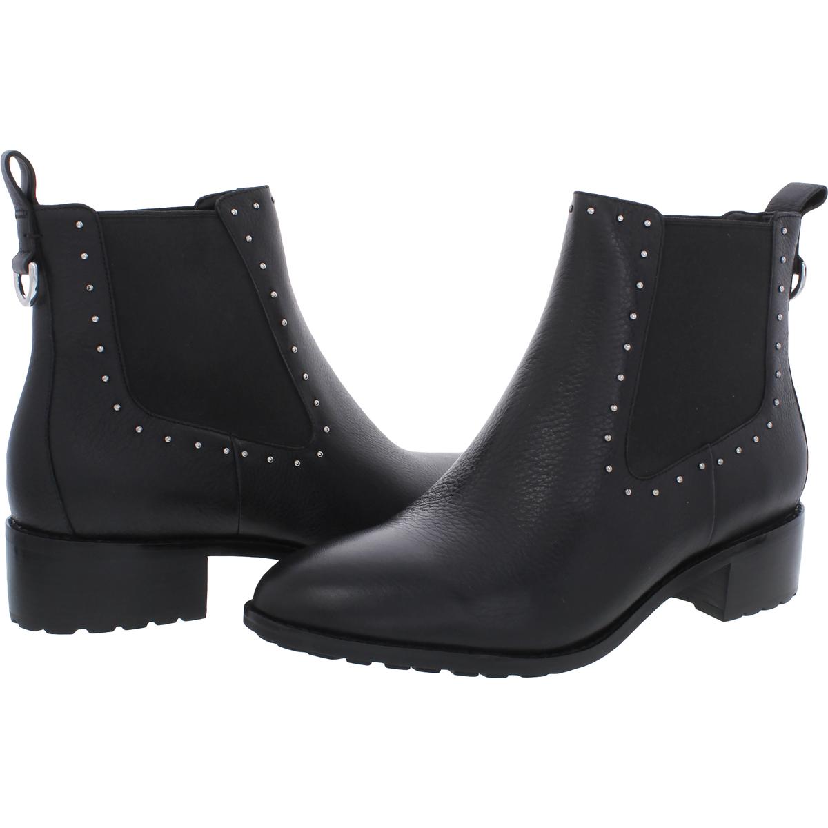 cole haan newburg leather chelsea boots