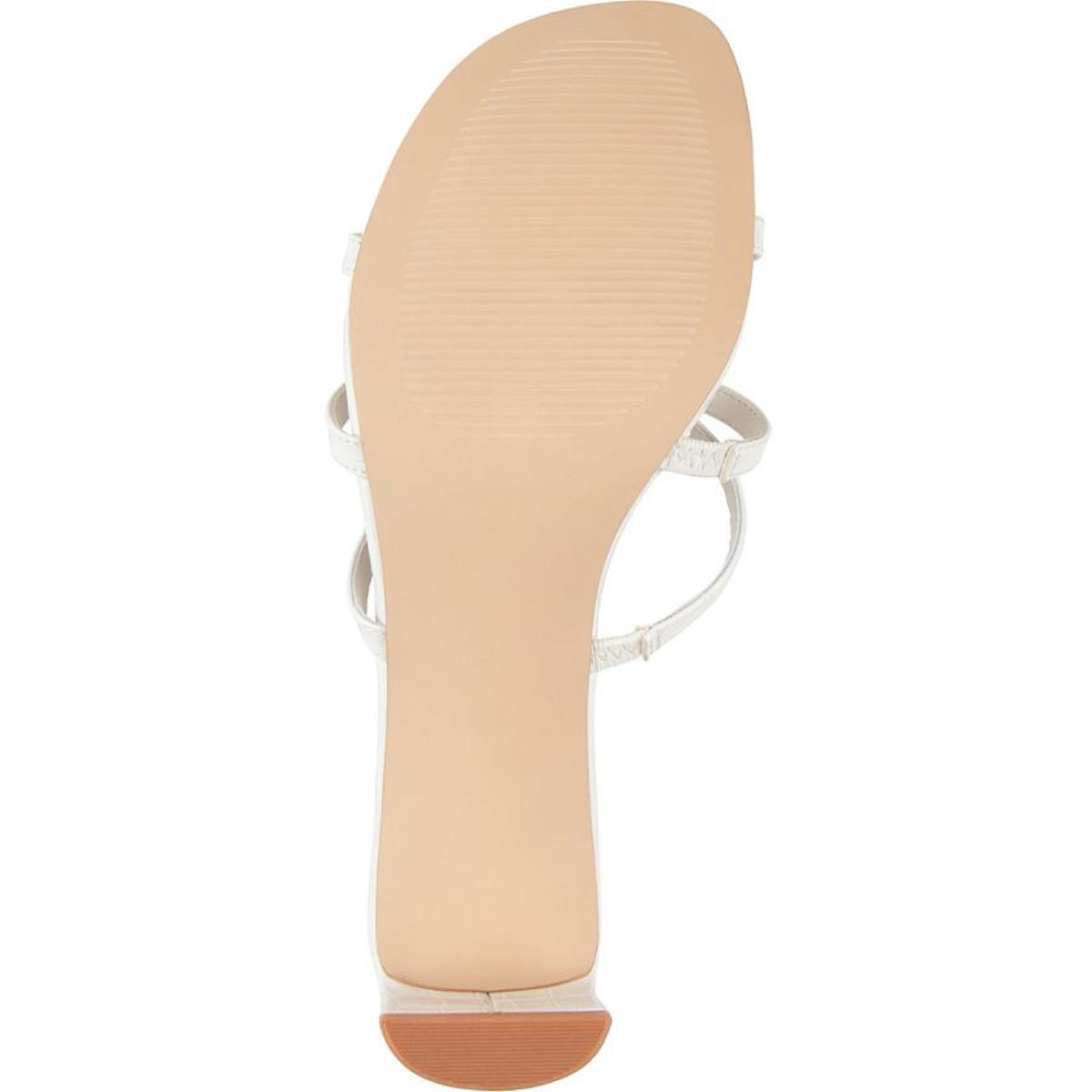 Journee Collection Womens Hariett Embossed Slip On Mules Heels BHFO 9161 - Picture 11 of 12