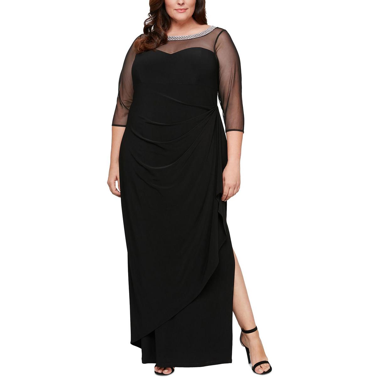 Женское вечернее платье Alex Evenings с украшением BHFO 5056