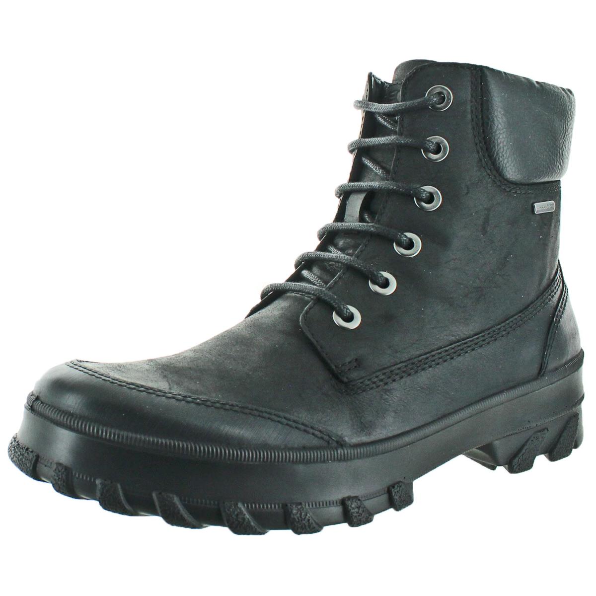 Geox Mens Yeti ABX Amphibiox Black Winter Boots Shoes 7 Medium (D) BHFO ...