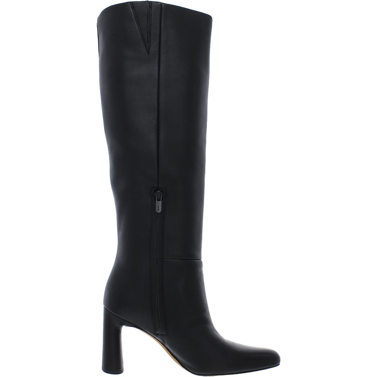 Vince Womens Highland Zipper Heels Tall KneeHigh Boots Shoes BHFO 3183