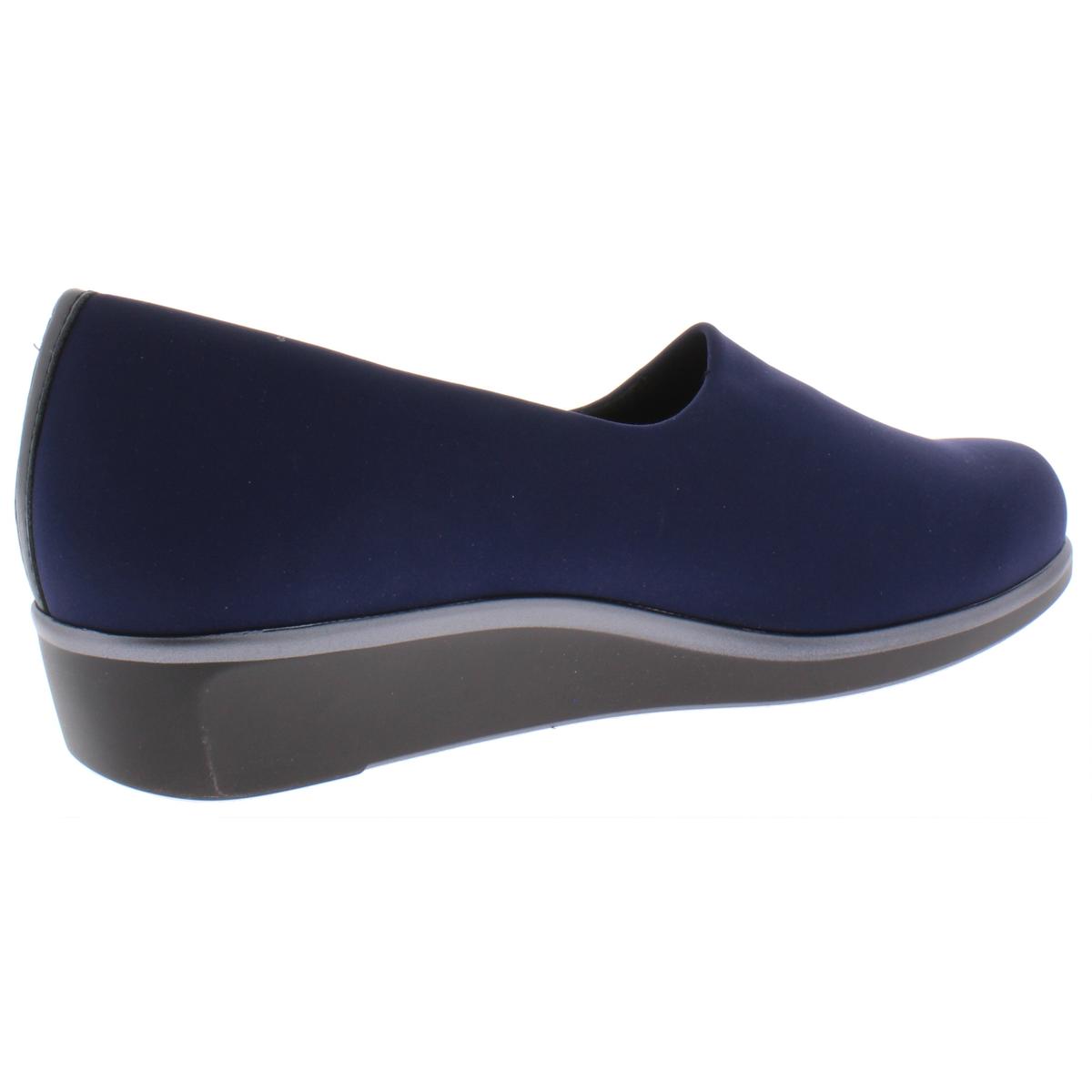 SAS Womens Bliss Slip On Wedge Loafers Casual Shoes Flats