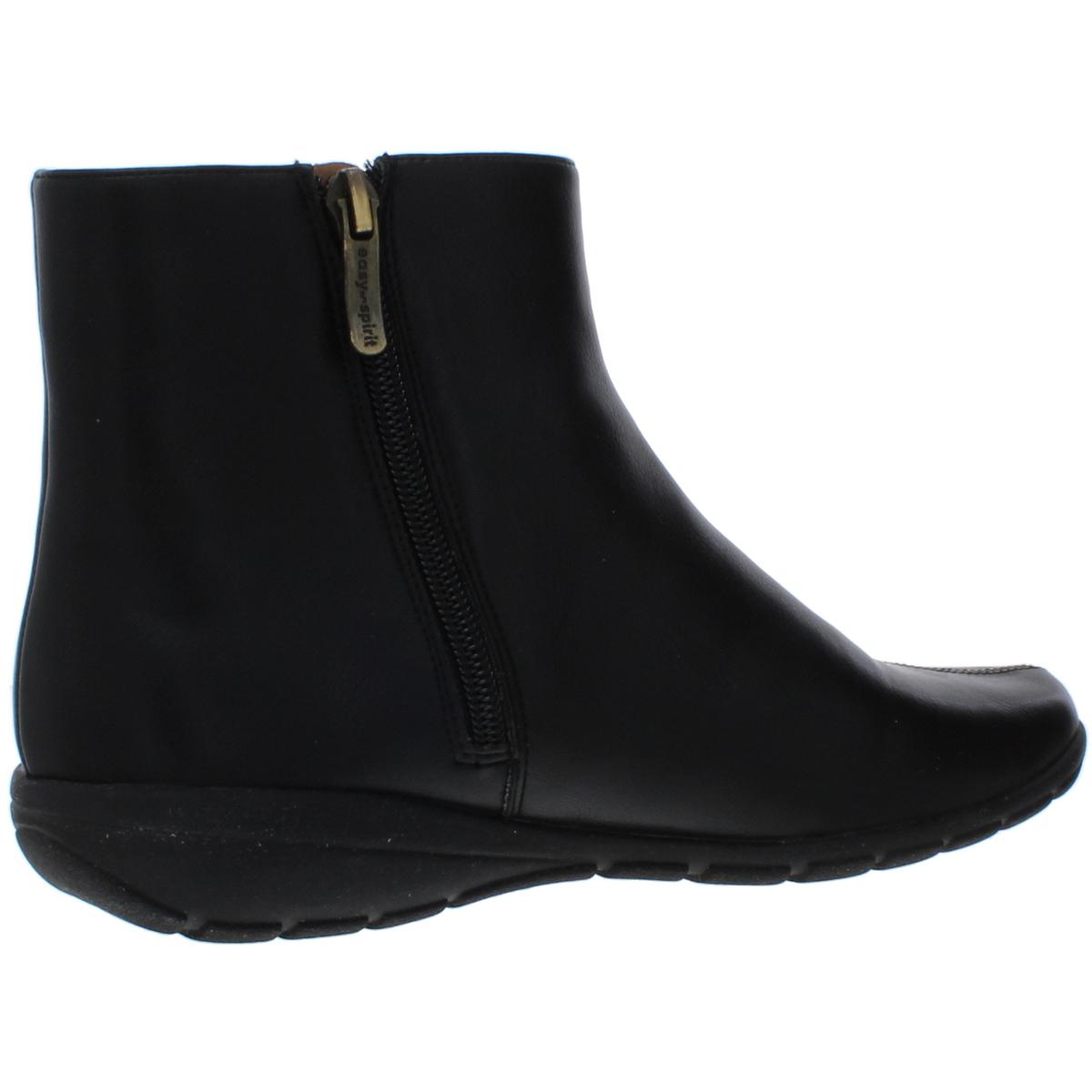 Easy Spirit Womens Addy Black Ankle Boots 6.5 Extra Wide (E+, WW) BHFO ...