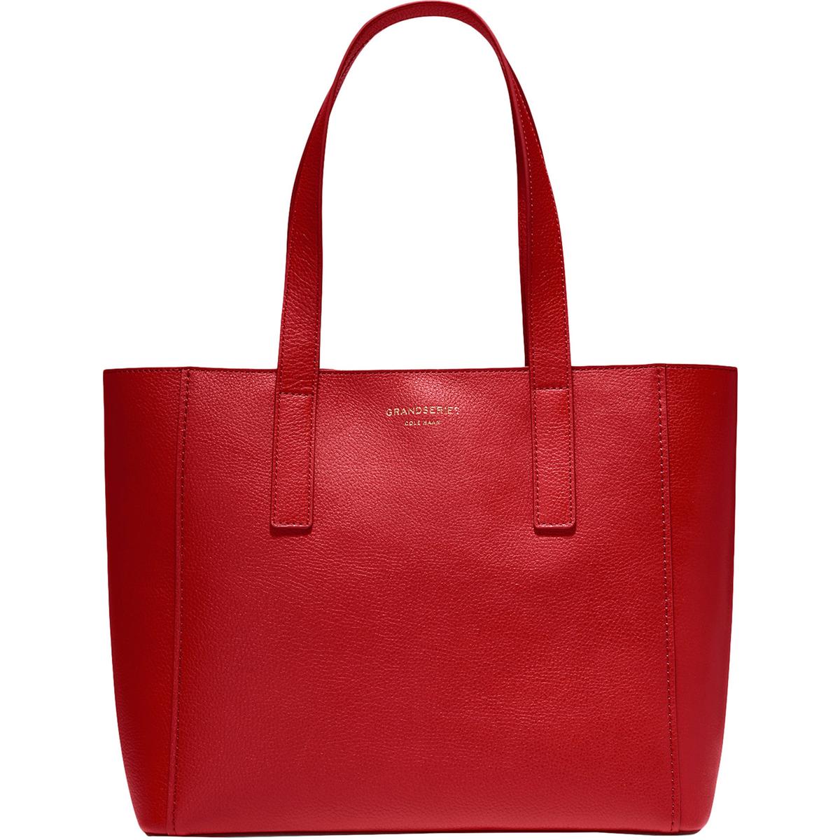 cole haan red handbag