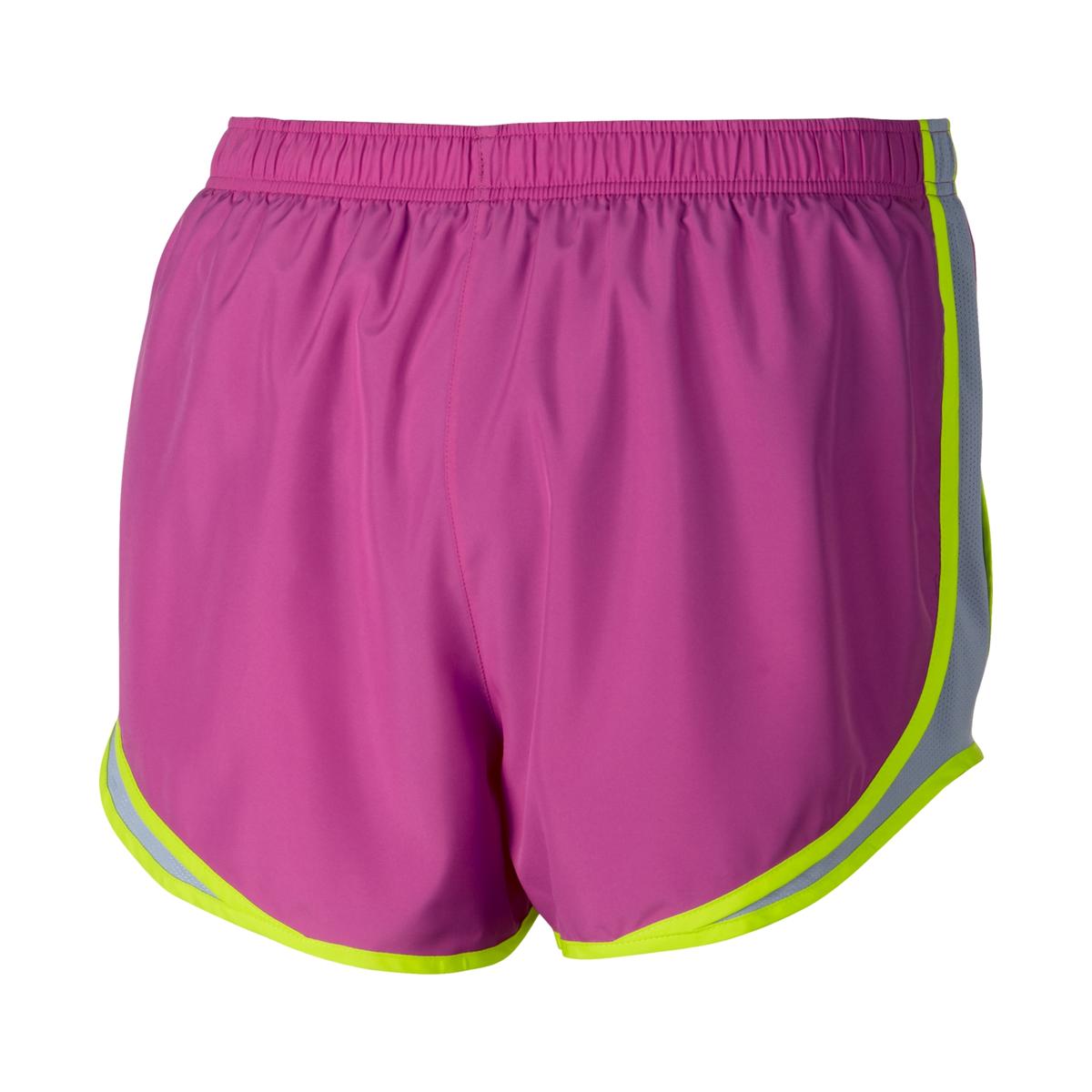 Nike Womens Tempo Pink Running Fitness Workout Shorts Athletic Plus 1X ...