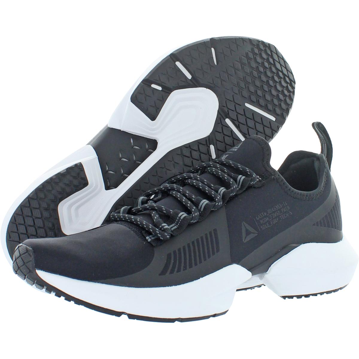 Reebok Mens Sole Fury TS Logo Slip On Trainers Running ...