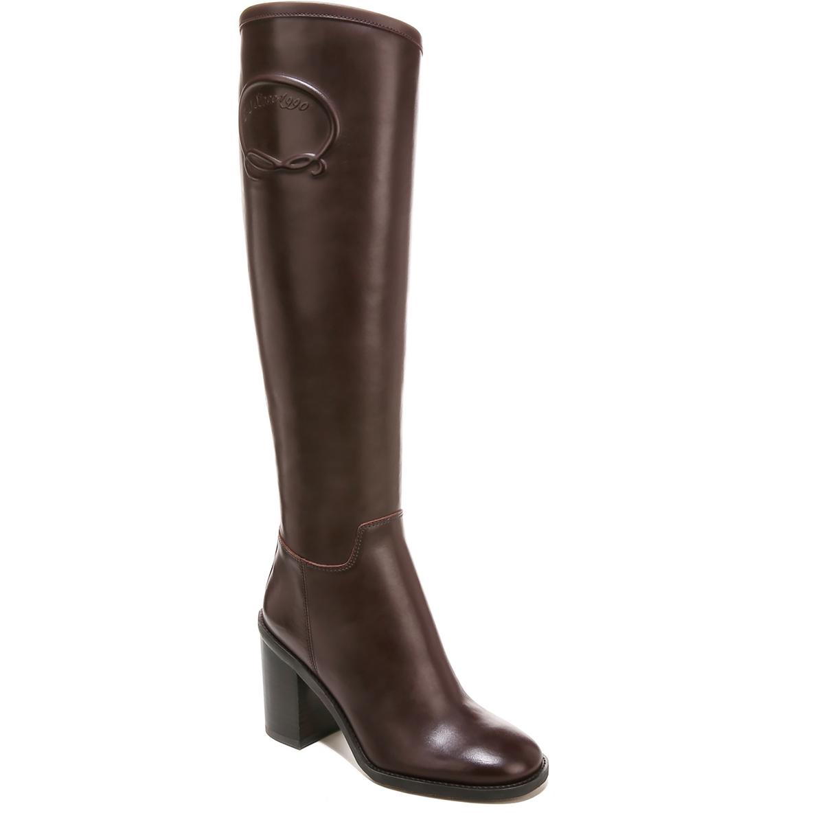 Franco sarto leather store knee high boots