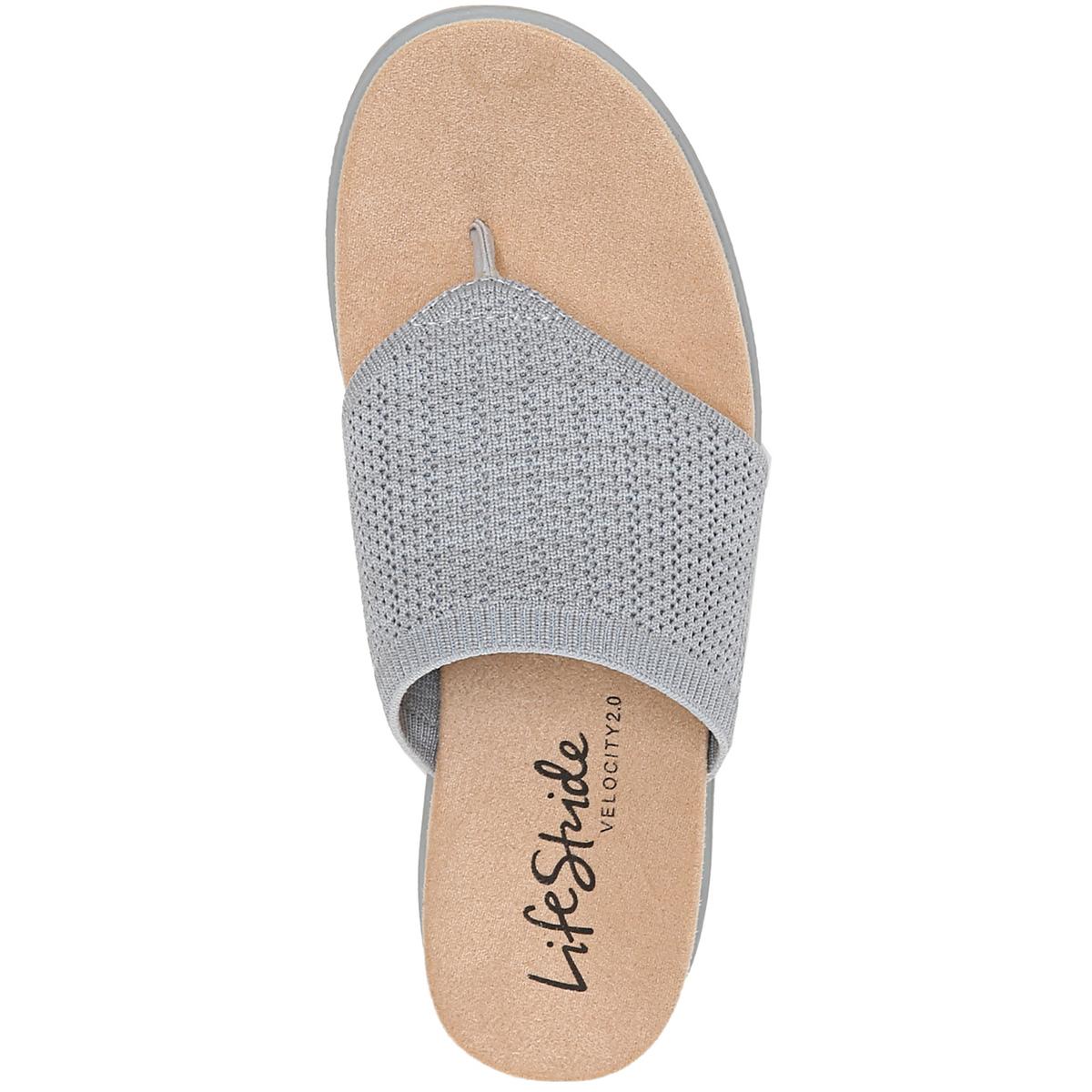 LifeStride Damen-Sandalen Poolside Slipper Riemen Keilabsatz Pantoletten Schuhe BHFO 6317 - Bild 11 von 17