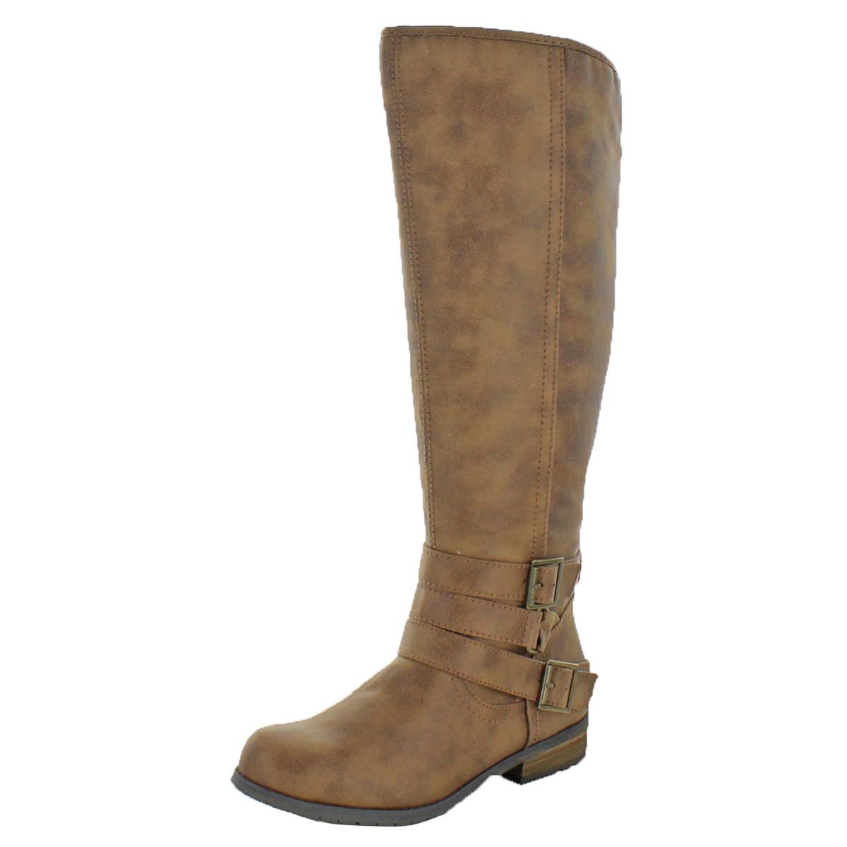 Madden Girl by Steve Madden Womens Campus Brown Riding Boots 7 Medium ...