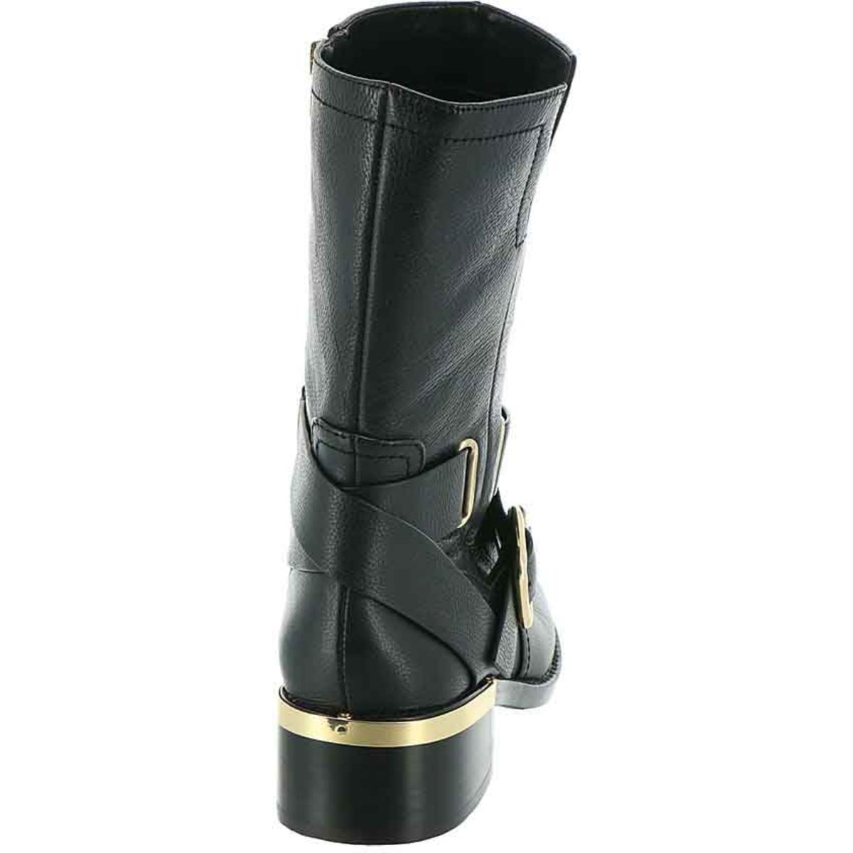 vince camuto wendeema leather moto boot