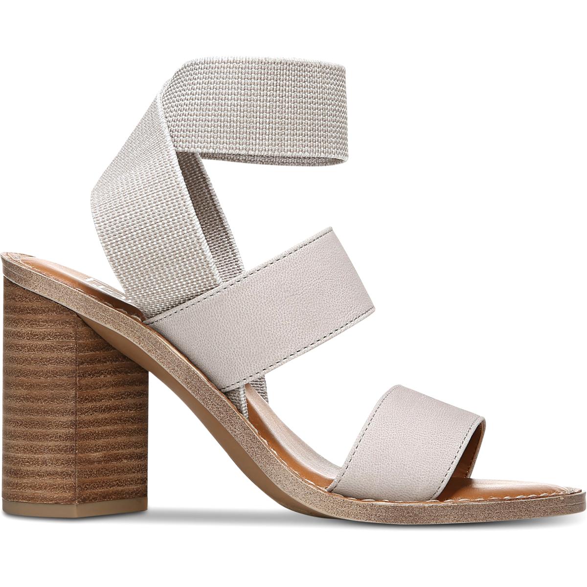 Franco Sarto Womens L-Dear Gray Dress Sandals Heels 8.5 Medium (B,M ...