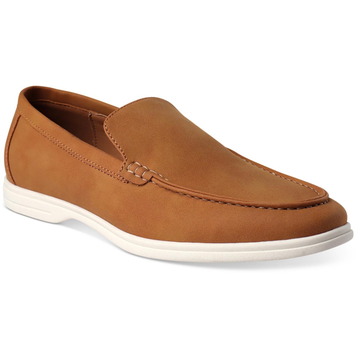 Alfani Mens Porter Faux Leather Memory Foam Slip On Loafers Shoes BHFO 7702 - Picture 4 of 5