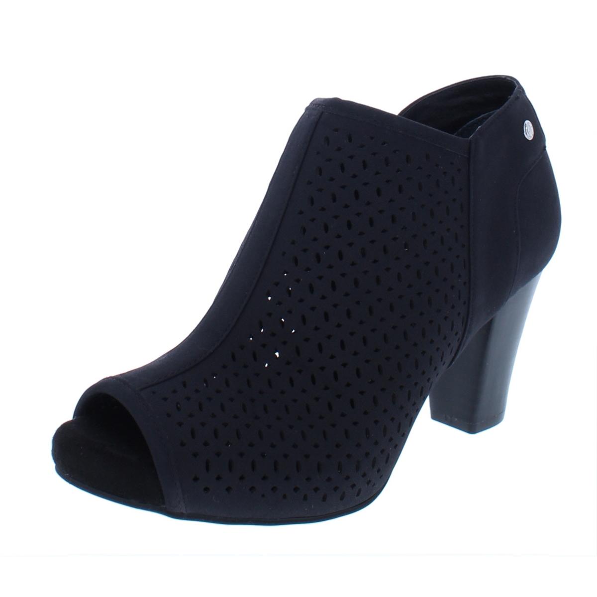 Giani Bernini Womens Angye Black Shooties Shoes 9.5 Wide