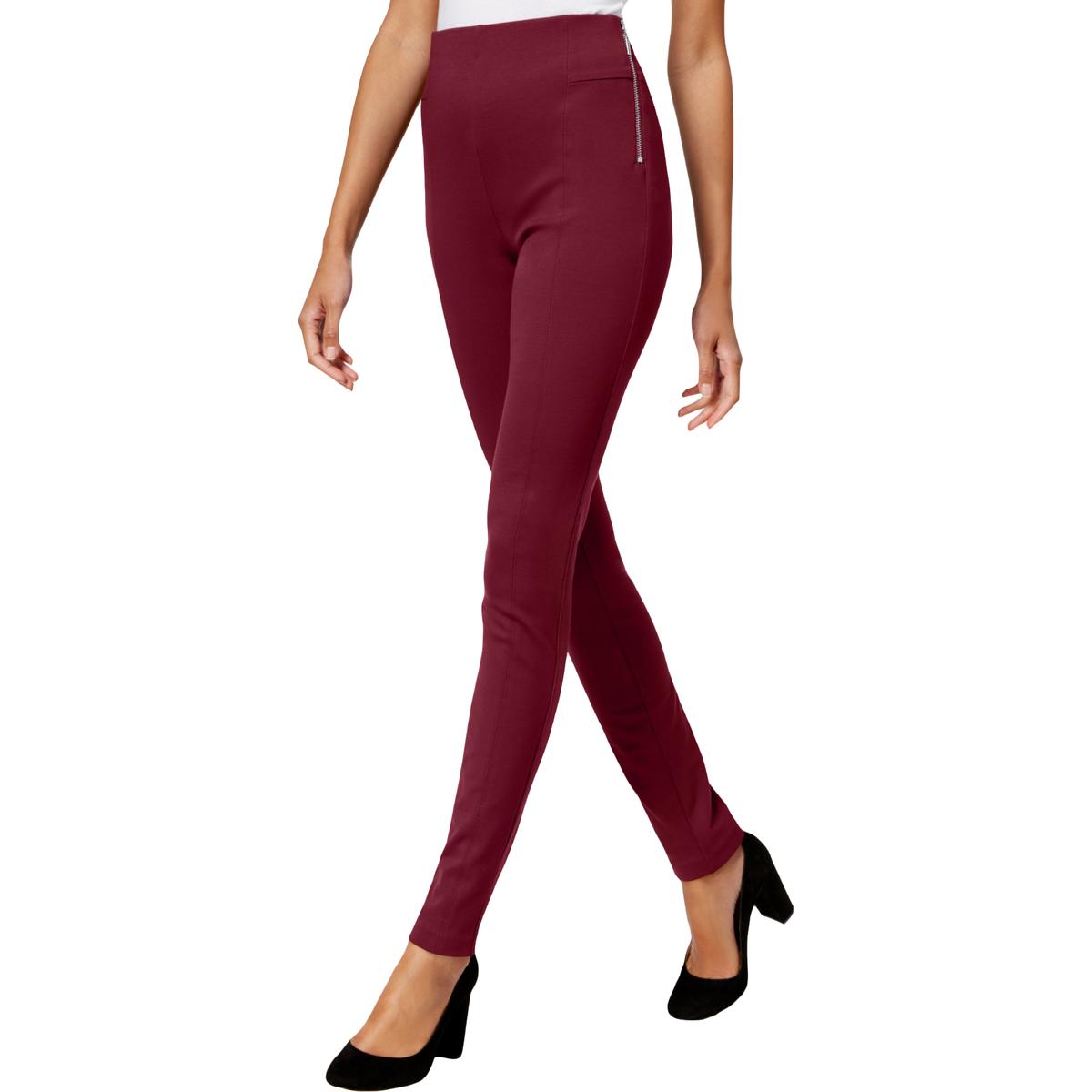 INC Womens Purple High Waist Regular Fit Skinny Pants 0 BHFO 2074 ...