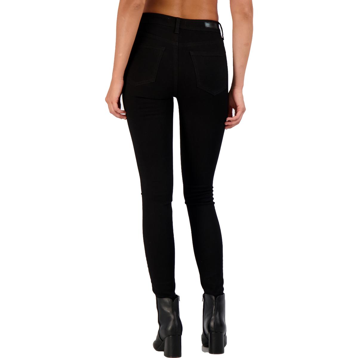 Democracy High Rise Ab Solution Ankle Skinny Black Jeans – The Nines