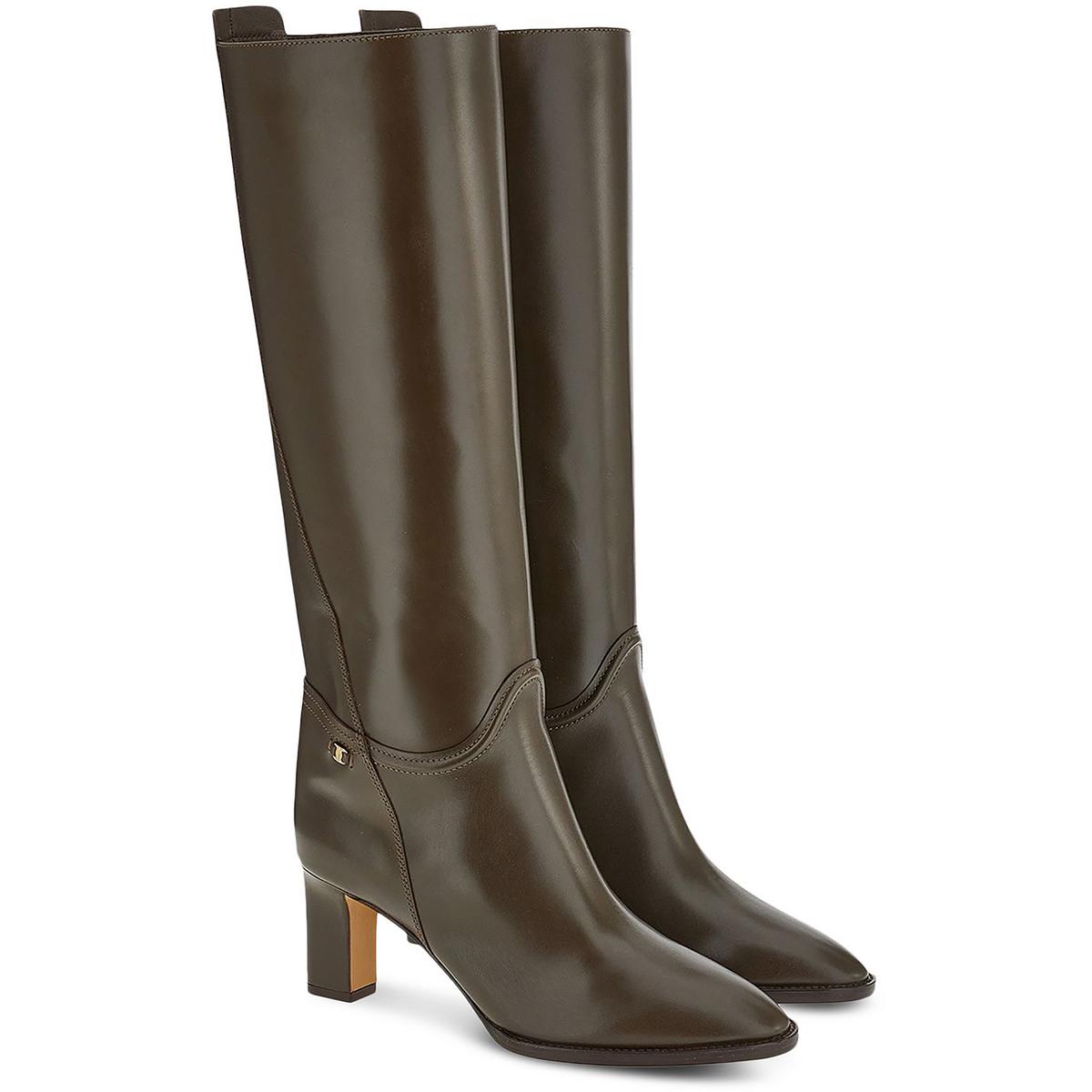 Salvatore ferragamo knee sales high boots