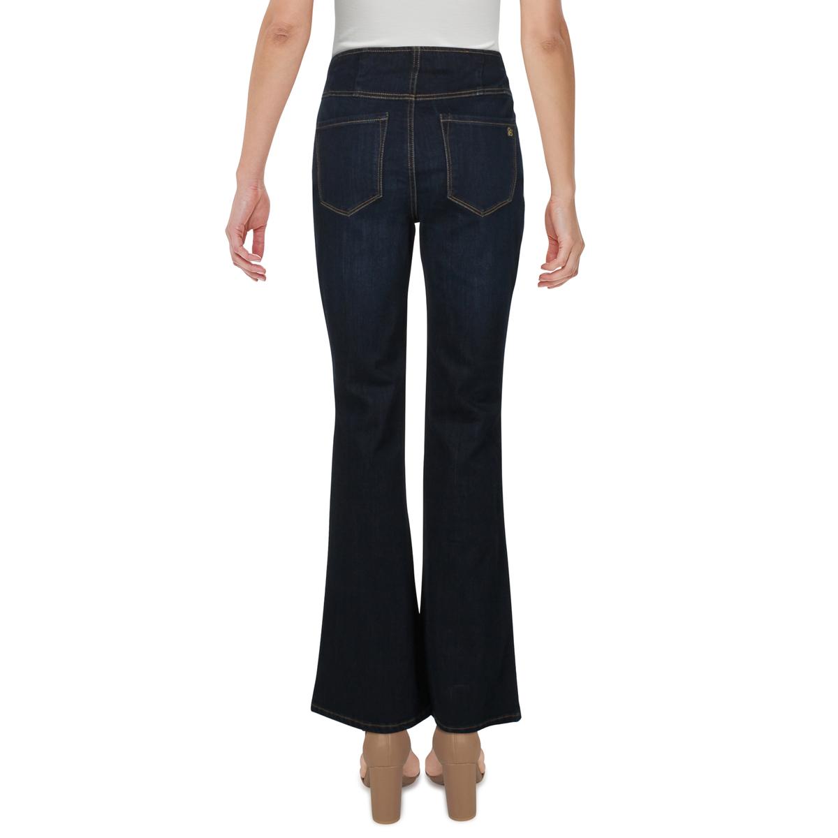 Jessica Simpson Women's High Rise Pull On Contour Flare Jeans | eBay