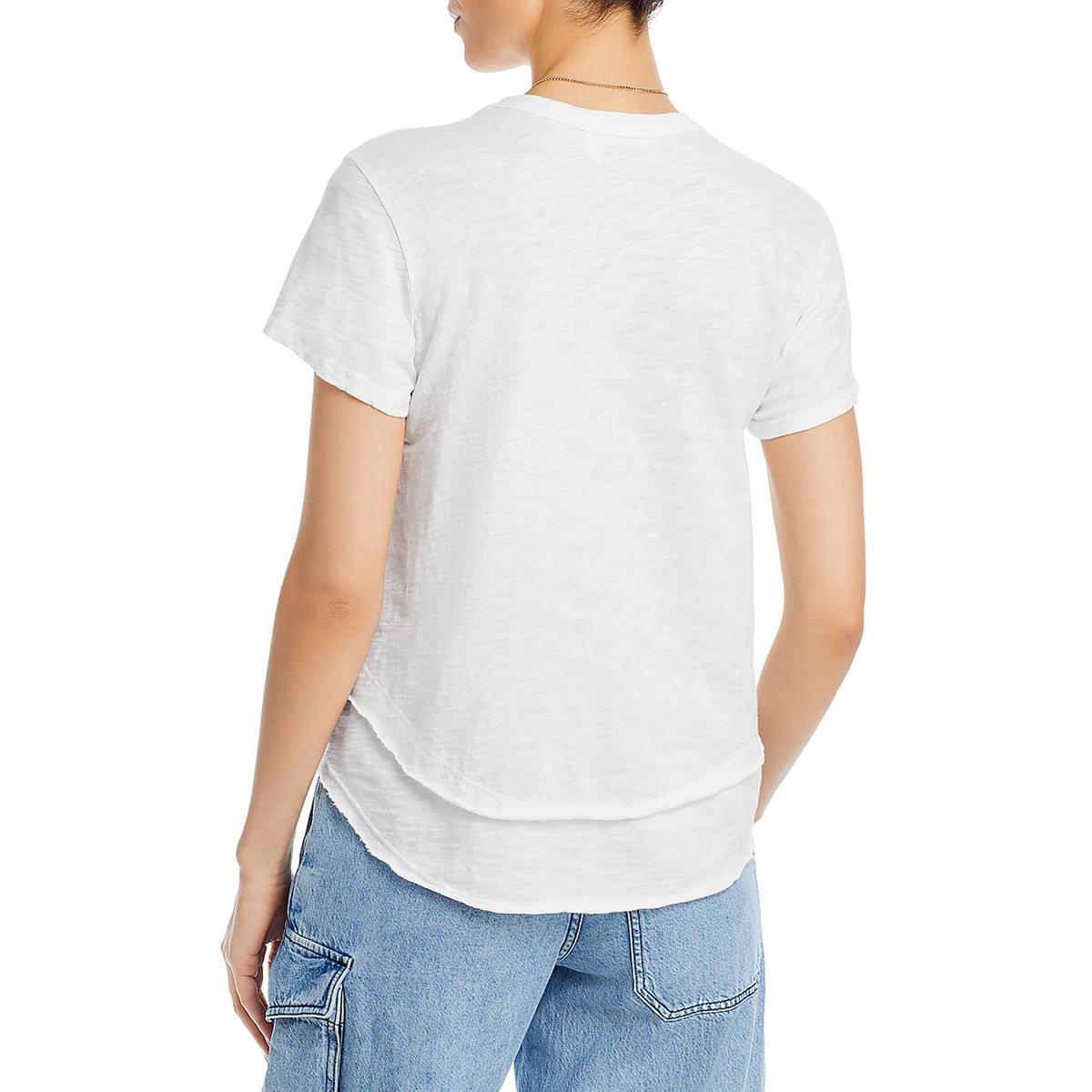 Wilt Womens Cotton Layered Hi-Low T-Shirt Top BHFO 4952