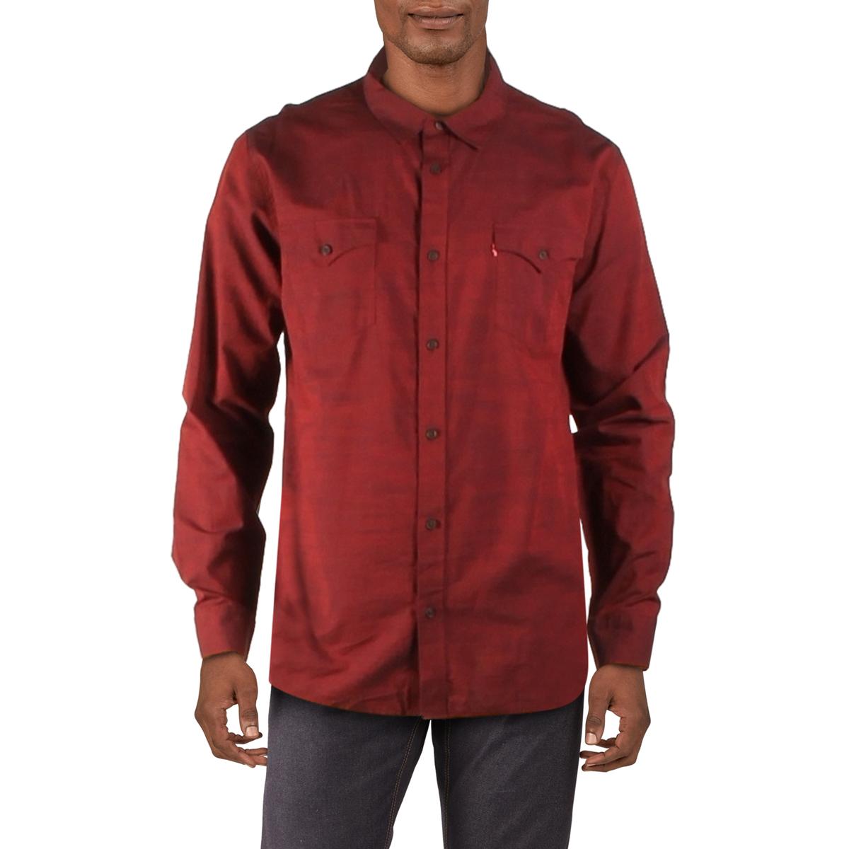 red button down shirt boys