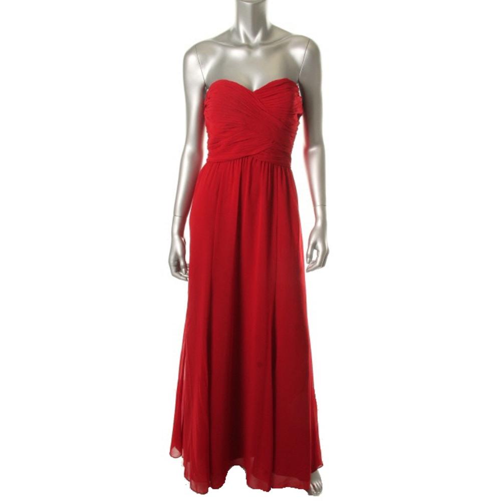 red ralph lauren gown