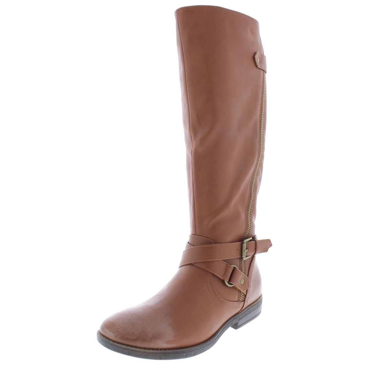 brown knee high boots ladies
