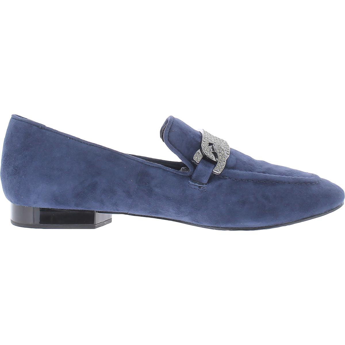 donald pliner blue suede shoes